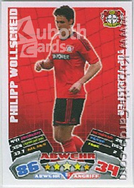 Fussball 2012 / 13 Topps Match Attax - No 185 - P. Wollscheid