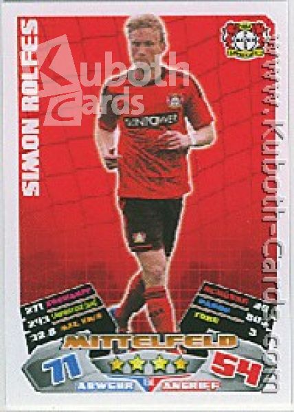 Soccer 2012/13 Topps Match Attax - No 194 - Simon Rolfes