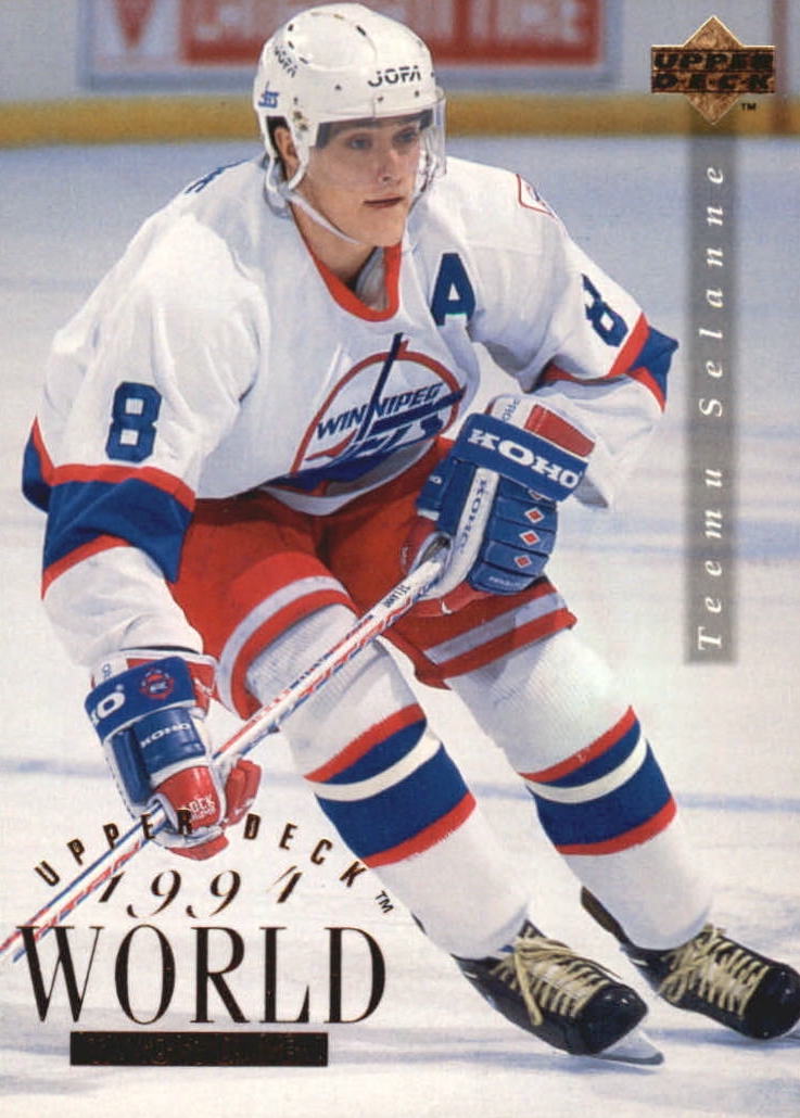 NHL 1994 / 95 Upper Deck - No 557 - Teemu Selanne