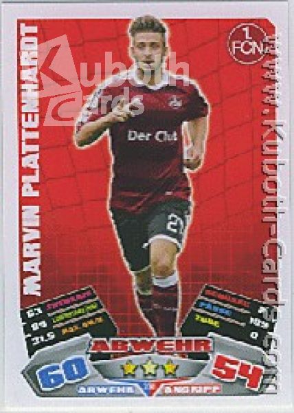 Fussball 2012 / 13 Topps Match Attax - No 258 - M. Plattenhardt