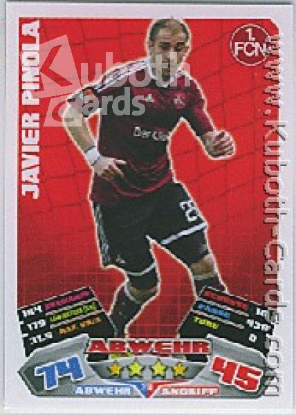 Fussball 2012 / 13 Topps Match Attax - No 255 - Javier Pinola