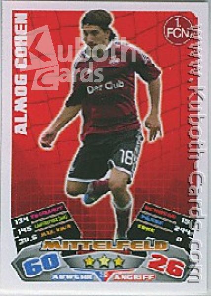 Fussball 2012 / 13 Topps Match Attax - No 263 - Almog Cohen