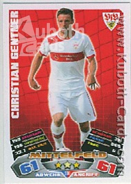 Soccer 2012/13 Topps Match Attax - No 298 - Ch. Gentner