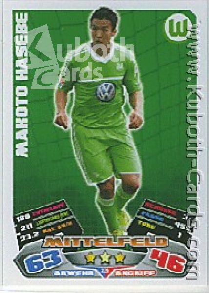 Soccer 2012/13 Topps Match Attax - No 320 - Makoto Hasebe