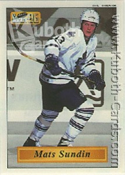 NHL 1995/96 Imperial Stickers - No 118 - Mats Sundin