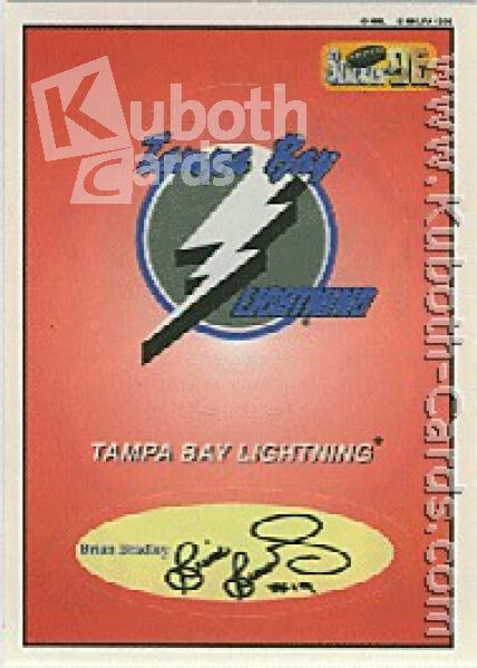 NHL 1995/96 Imperial Stickers - No 111 - Tampa Bay Lightning