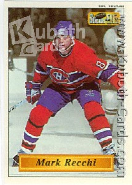 NHL 1995/96 Imperial Stickers - No 64 - Mark Recchi