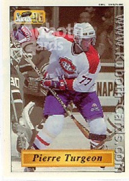 NHL 1995/96 Imperial Stickers - No 63 - Pierre Turgeon