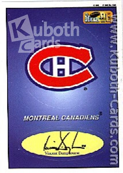 NHL 1995/96 Imperial Stickers - No 62 - Montreal Canadiens