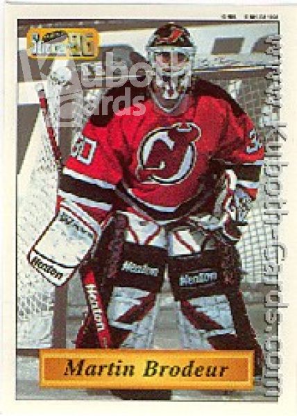 NHL 1995/96 Imperial Stickers - No 70 - Martin Brodeur