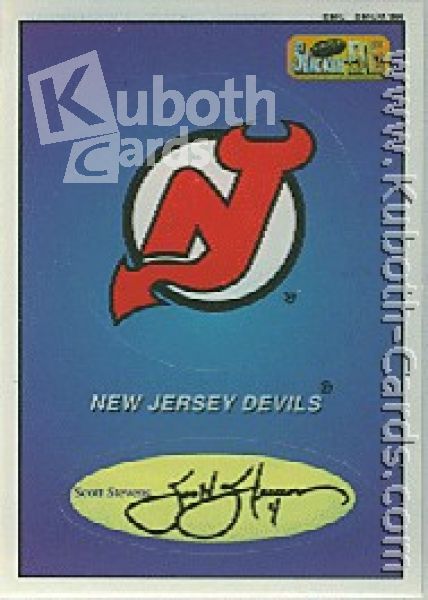 NHL 1995/96 Imperial Stickers - No 68 - New Jersey Devils