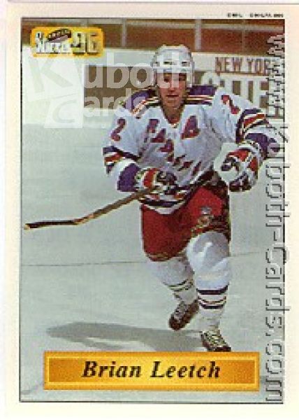 NHL 1995/96 Imperial Stickers - No 79 - Brian Leetch