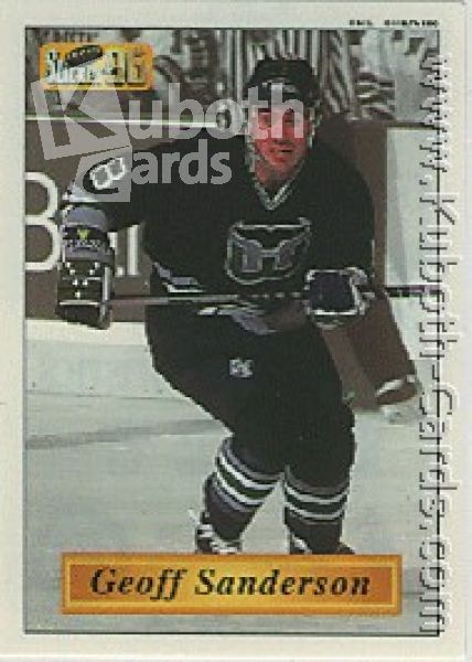 NHL 1995/96 Imperial Stickers - No 53 - Geoff Sanderson