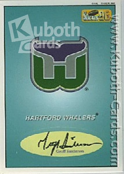 NHL 1995/96 Imperial Stickers - No 51 - Hartford Whalers