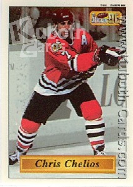 NHL 1995/96 Imperial Stickers - No 22 - Chris Chelios