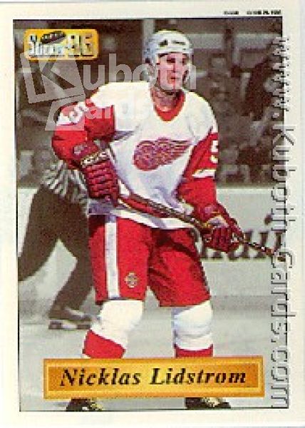 NHL 1995/96 Imperial Stickers - No 41 - Nicklas Lidstrom