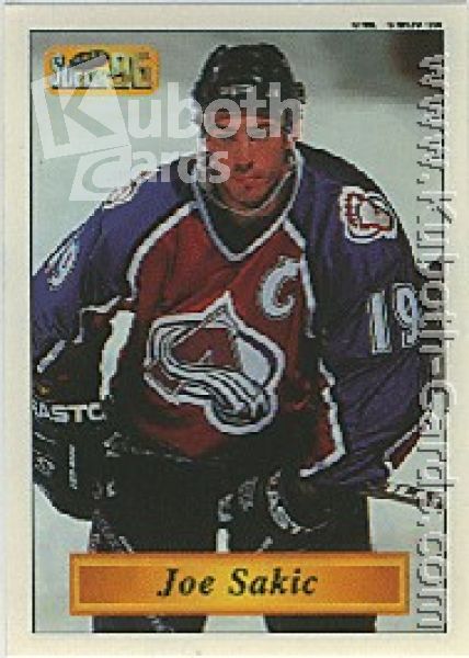 NHL 1995/96 Imperial Stickers - No 27 - Joe Sakic