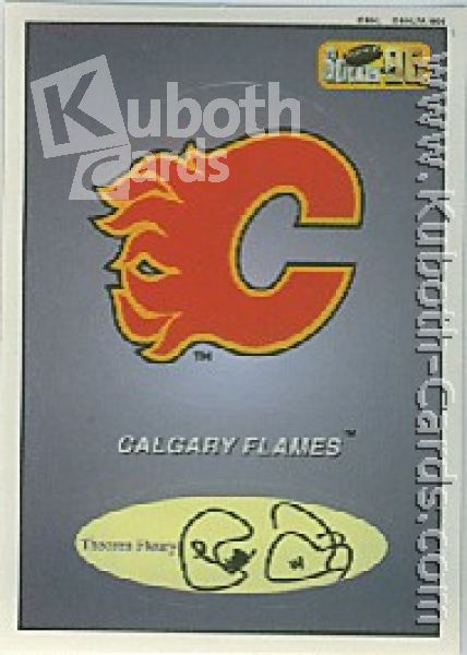 NHL 1995/96 Imperial Stickers - No 14 - Calgary Flames