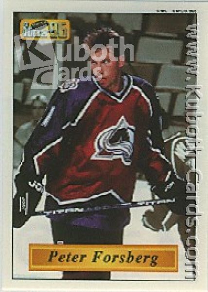 NHL 1995/96 Imperial Stickers - No 28 - Peter Forsberg