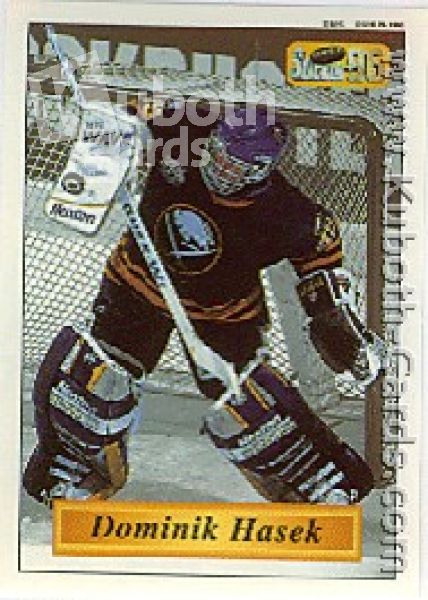 NHL 1995/96 Imperial Stickers - No 12 - Dominik Hasek