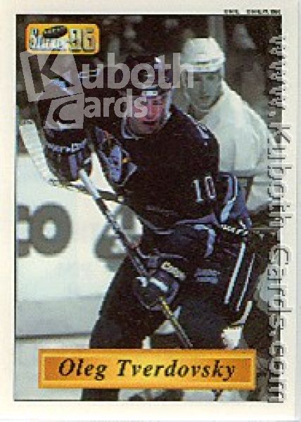 NHL 1995/96 Imperial Stickers - No 4 - Oleg Tverdovsky