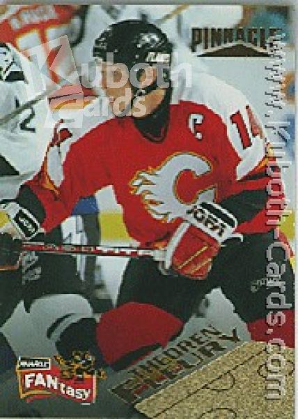 NHL 1995 / 96 Pinnacle FANtasy - No 9 of 30 - Theoren Fleury