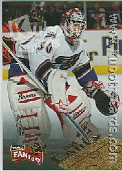 NHL 1995 / 96 Pinnacle FANtasy - No 20 of 30 - Jim Carey