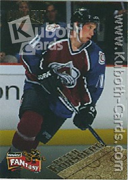 NHL 1995 / 96 Pinnacle FANtasy - No 25 of 30 - Peter Forsberg