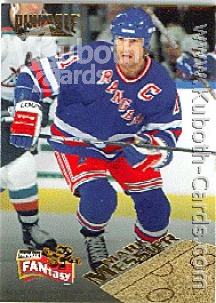 NHL 1995 / 96 Pinnacle FANtasy - No 18 of 30 - Mark Messier