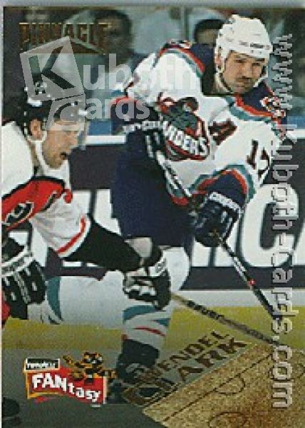 NHL 1995 / 96 Pinnacle FANtasy - No 21 of 30 - Wendel Clark