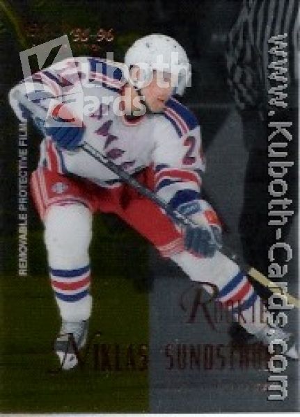 NHL 1995 / 96 Select Certified - No 135 - Niklas Sundstrom