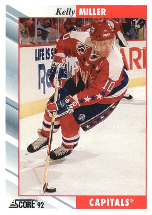 NHL 1992 / 93 Score - No 55 - Kelly Miller