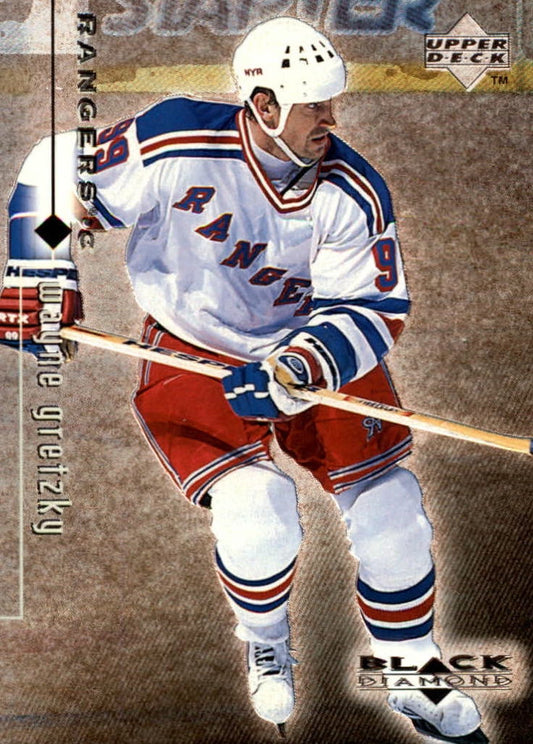 NHL 1998-99 Black Diamond - No. 55 - Wayne Gretzky