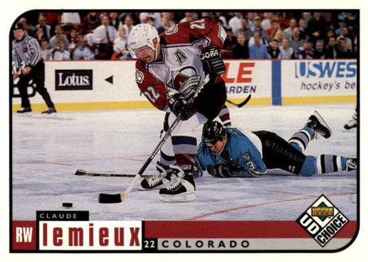 NHL 1998-99 UD Choice - No 55 - Claude Lemieux
