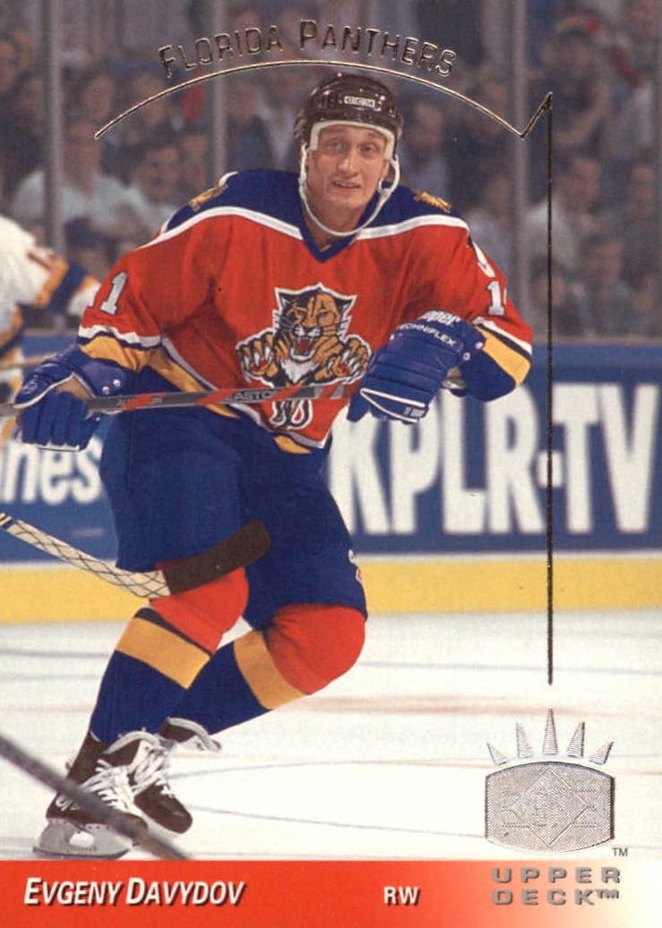 NHL 1993 / 94 Upper Deck SP Inserts - No 55 - Evegeny Daviydov