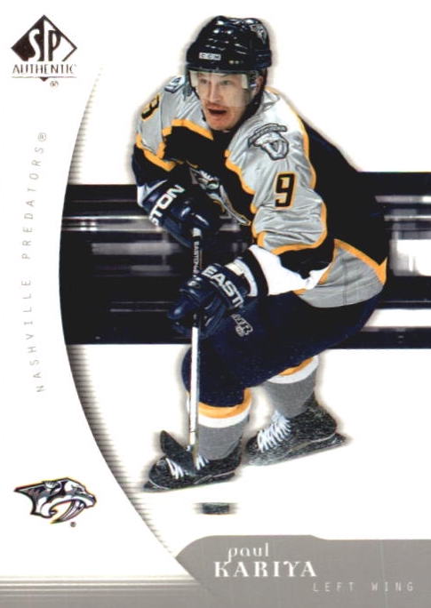 NHL 2005-06 SP Authentic - No 55 - Paul Kariya