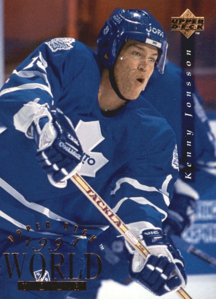 NHL 1994 / 95 Upper Deck - No 560 - Kenny Jonsson