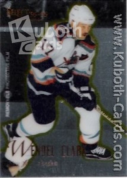 NHL 1995 / 96 Select Certified - No 82 - Wendel Clark