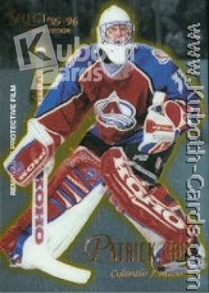 NHL 1995 / 96 Select Certified - No 81 - Patrick Roy