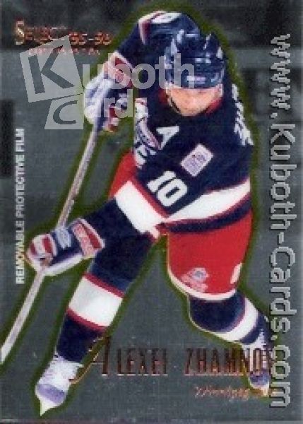 NHL 1995/96 Select Certified - No 6 - Alexei Zhamnov