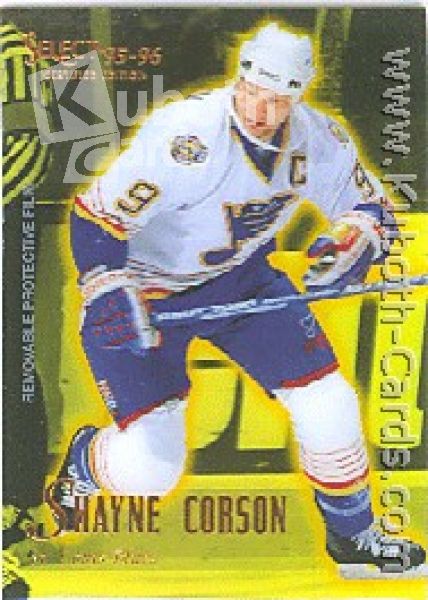 NHL 1995 / 96 Select Certified Mirror Gold - No 101 - Corson