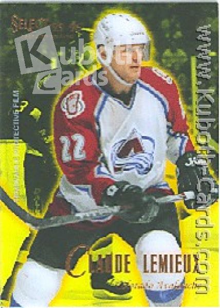 NHL 1995 / 96 Select Certified Mirror Gold - No 99 - Lemieux