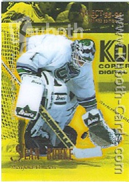 NHL 1995 / 96 Select Certified Mirror Gold - No 100 - Burke