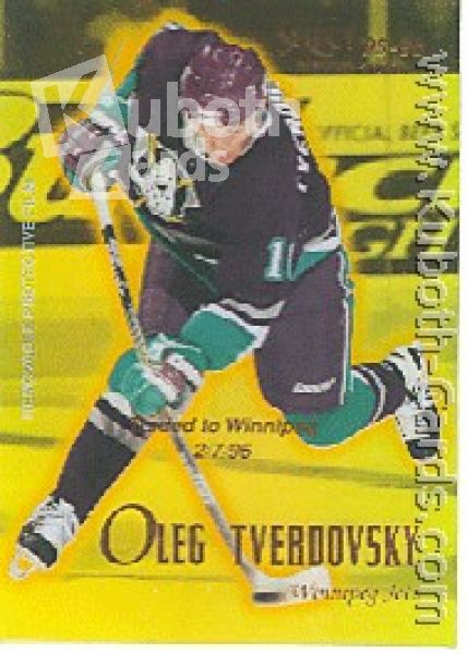 NHL 1995 / 96 Select Certified Mirror Gold - No 79 - Tverdovsky