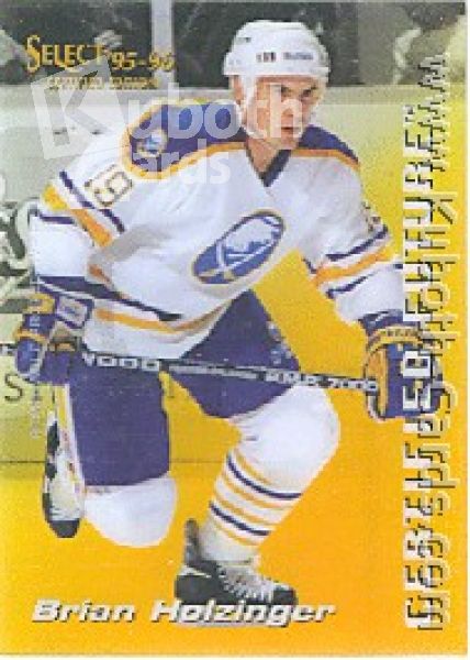 NHL 1995-96 Select Certified Future - No 6 of 10 - Brian Holzinger