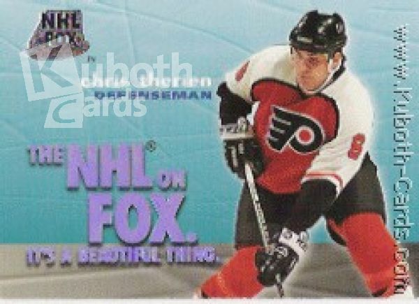 NHL 1995 / 96 SkyBox Impact NHL on Fox - No 8 of 18 - Chris Therien