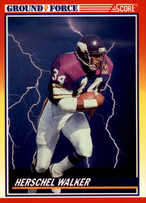 NFL 1990 Score - No 561 - Herschel Walker