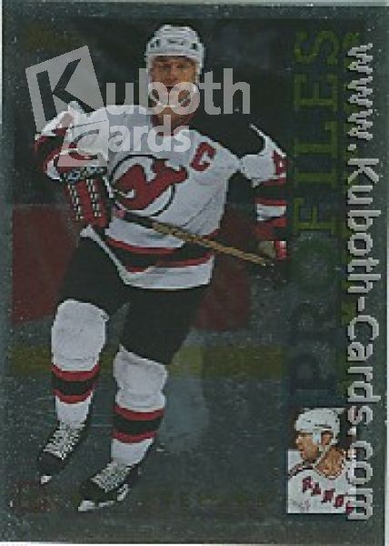 NHL 1995/96 Topps Profiles - No PF-13 - Scott Stevens