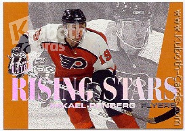 NHL 1995 / 96 Ultra Rising Stars - No 7 of 10 - Mikael Renberg