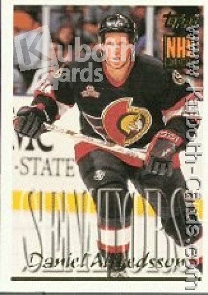 NHL 1995/96 Topps - No. 369 - Daniel Alfredsson